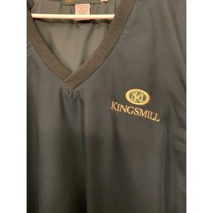 Kingsmill Resort & Spa Windbreaker Golf Vest Size XXL Polyester Hunter Green USA